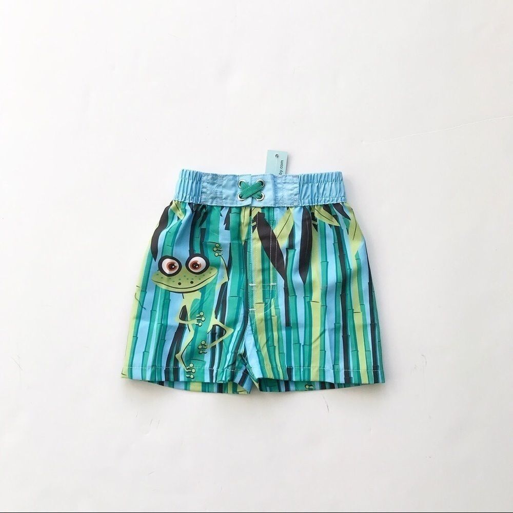 Nano NWT front bamboo print swin shorts 12 months